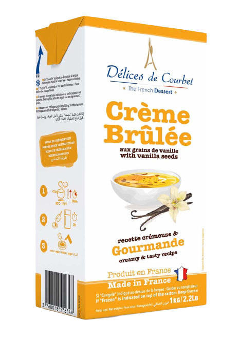 Préparation pour Crème brûlée